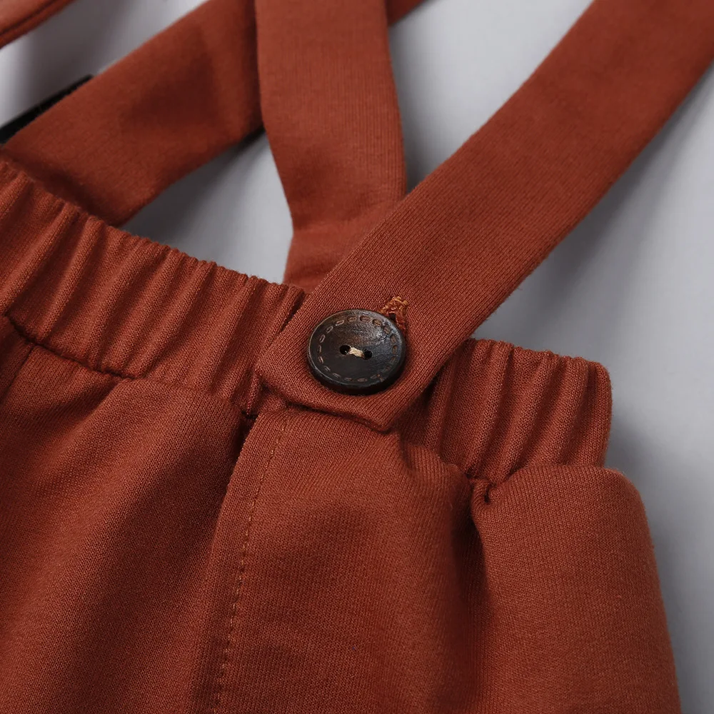 2018 Осень Новый комбинезон Подвеска для детей со штанами девочек