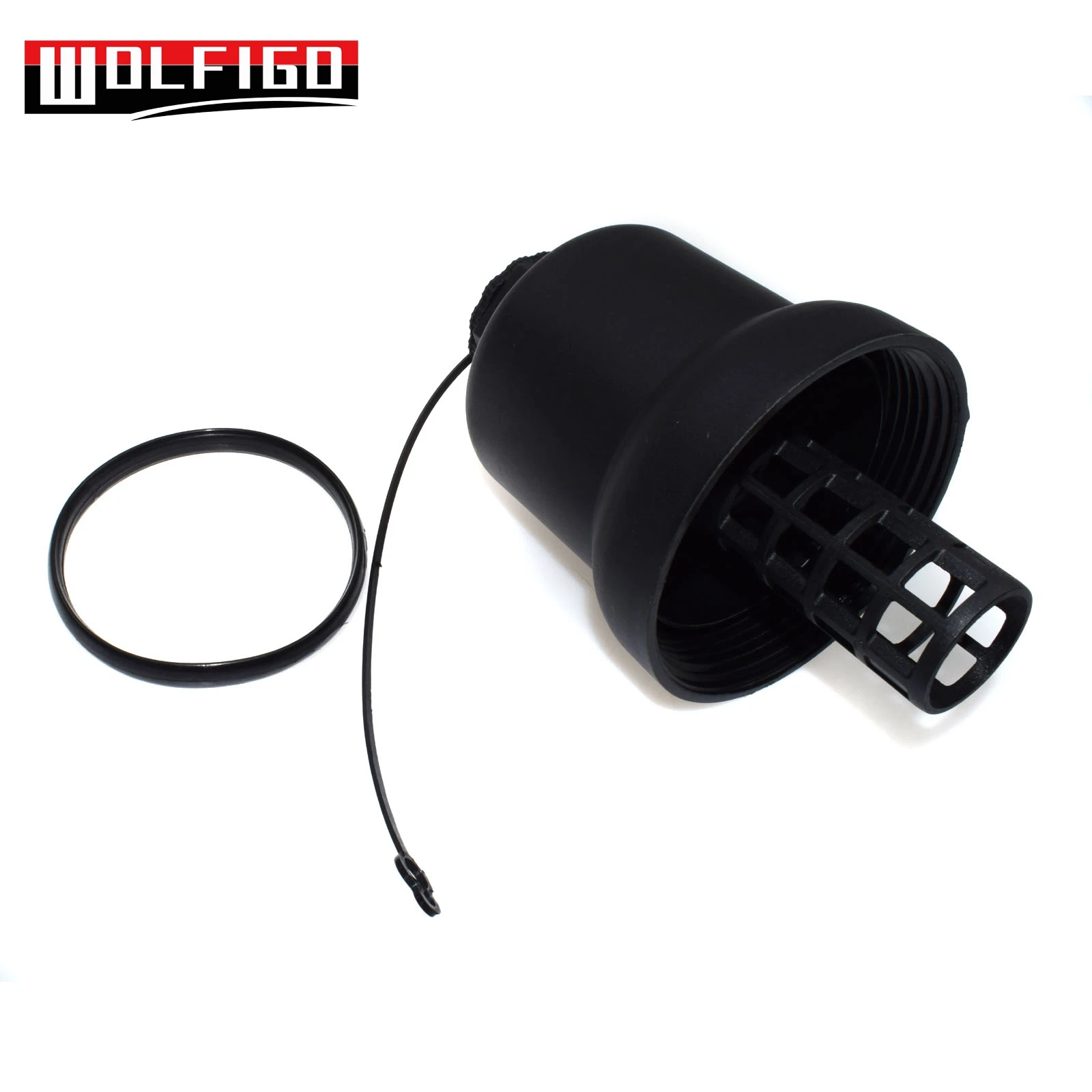 WOLFIGO Новый Пластиковый масляный фильтр Крышка корпуса для VW GOLF JETTA EOS AUDI A3 \ 4 TT