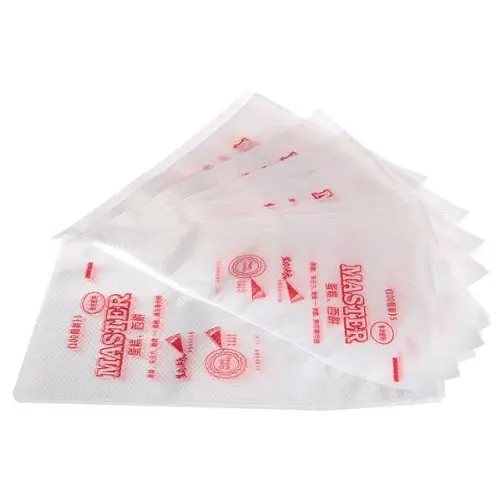 FLST 100 шт Poche a Sachet Jetable Decoration Creme Gateau 17x29см | Дом и сад