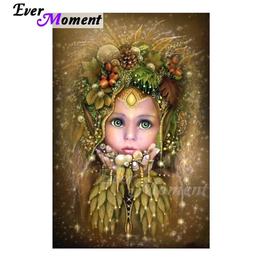 Алмазная живопись с девушками Ever Instant полноразмерная картина ручной работы