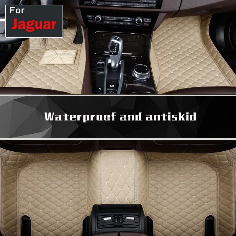 Автомобильные коврики лайнер спереди и сзади ковриков для Jaguar XF F-Тип xel XFL XJ XK XE