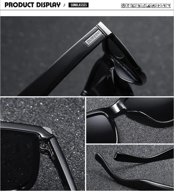 Солнцезащитные очки поляризационные 518 мужские зеркальный аксессуар от солнца в