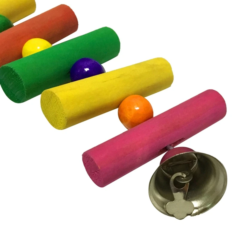 Попугай птица деревянная лестница подъем канатной хомячок игрушки Веревка