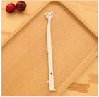 1 шт., Корейская канцелярская нейтральная авторучка с милым котом, авторучка для подписи, Черная гелевая ручка, милая стационарная ручка, оптовая продажа, Kawaii