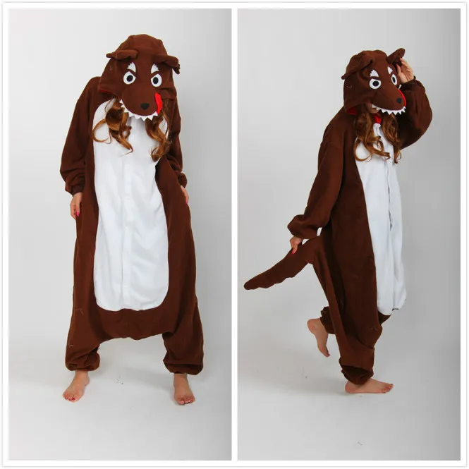 Одна деталь большая Baddest волк взрослых Onesie для женщин мужчин унисекс пижама в