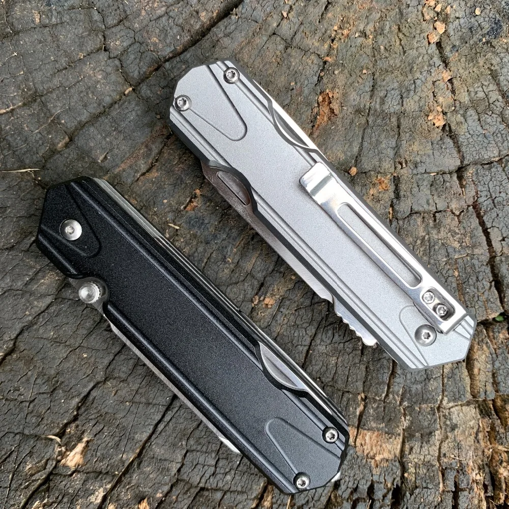 Sanrenmu 7117 карманный складной нож 12C27 из нержавеющей стали карманный EDC выживания на открытом воздухе кемпинга лайнер многофункциональный инструмент пилы нож