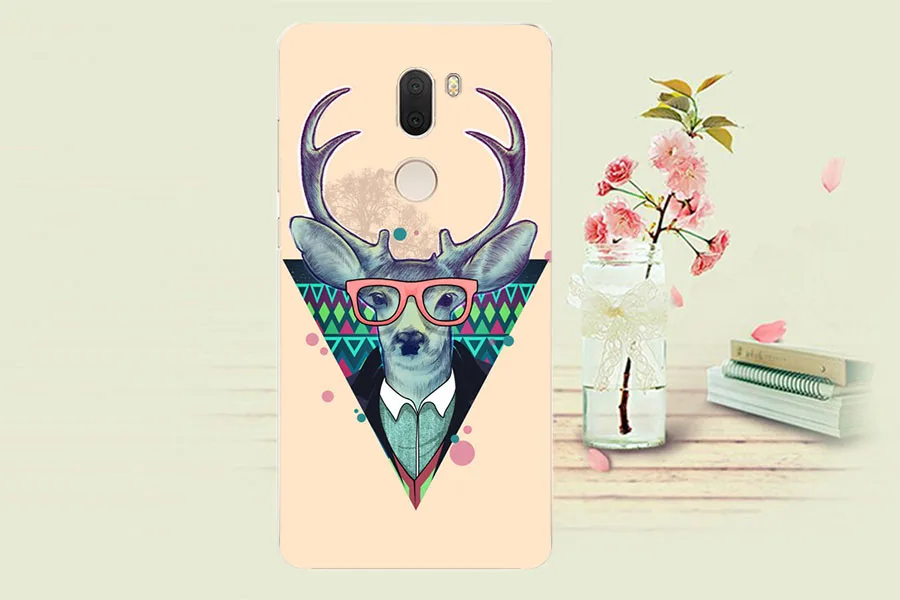 Чехол для Xiaomi Mi5S Plus Модный чехол с тигром совой розой Эйфелевой башней Жесткий из