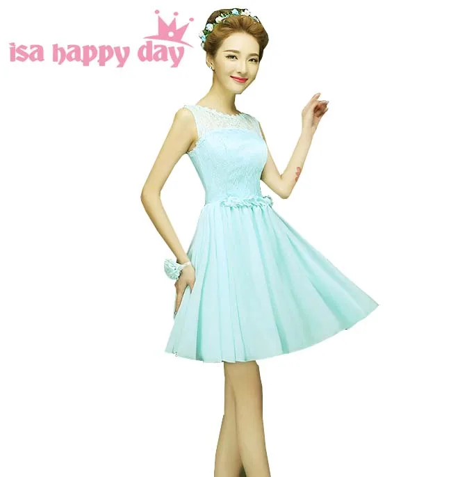 

Кружевной Топ короткий светло-голубой мятного цвета для подружки невесты платье китайские невесты горничной вечерние шифоновые платья 2020 для гостей свадьбы до 50 долларов H4238