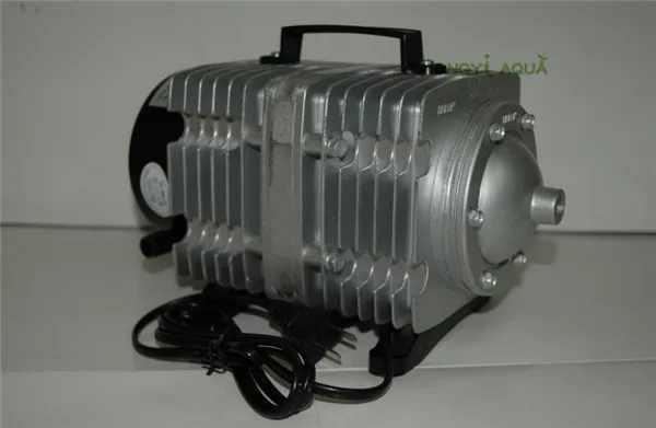 HAILEA ACO-009 электромагнитный воздушный насос для аквариума 120 Вт Воздушный компрессор для морской бассейн кислородный насос большой мощности