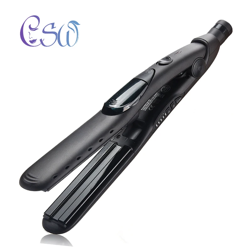 CSW паровой выпрямитель для волос щетка распыленная шина быстрый нагрев