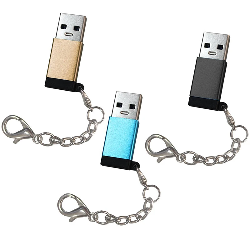 Thbelieve USB A Male To C Female адаптер Type 3 0 адаптеры с мини конвертерами для ключей Прямая