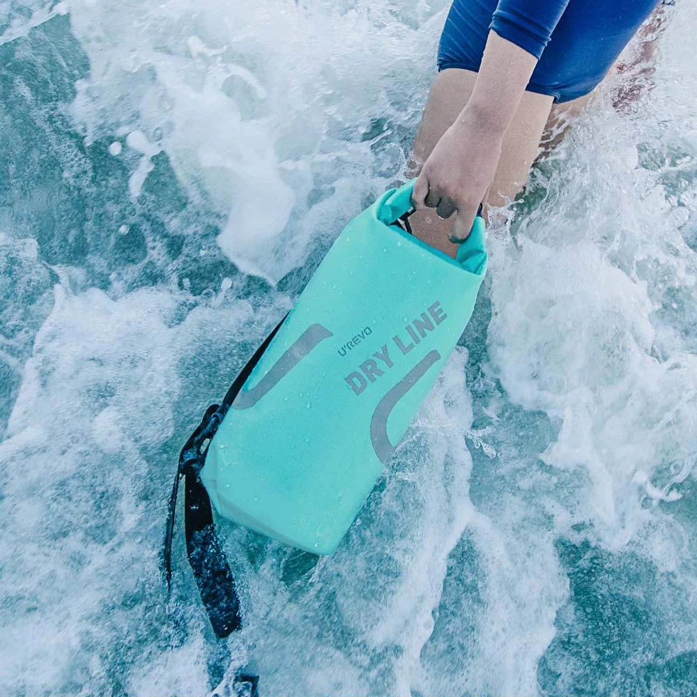 Xiaomi Mijia Urevo 10L водонепроницаемая сумка с регулируемым ремешком, сумка-Крючок для наружного плавания, кемпинга, рафтинга, сумка для хранения, сухая сумка