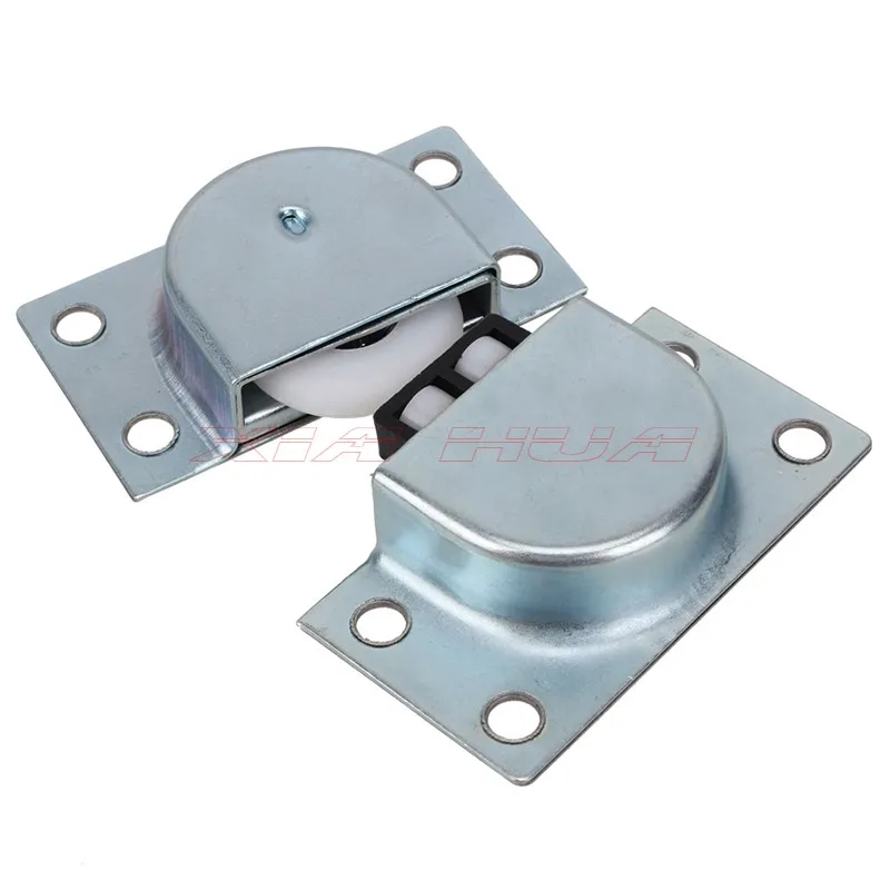 2 пары раздвижных дверей для шкафа ролик двери шкив из нержавеющей стали шкаф