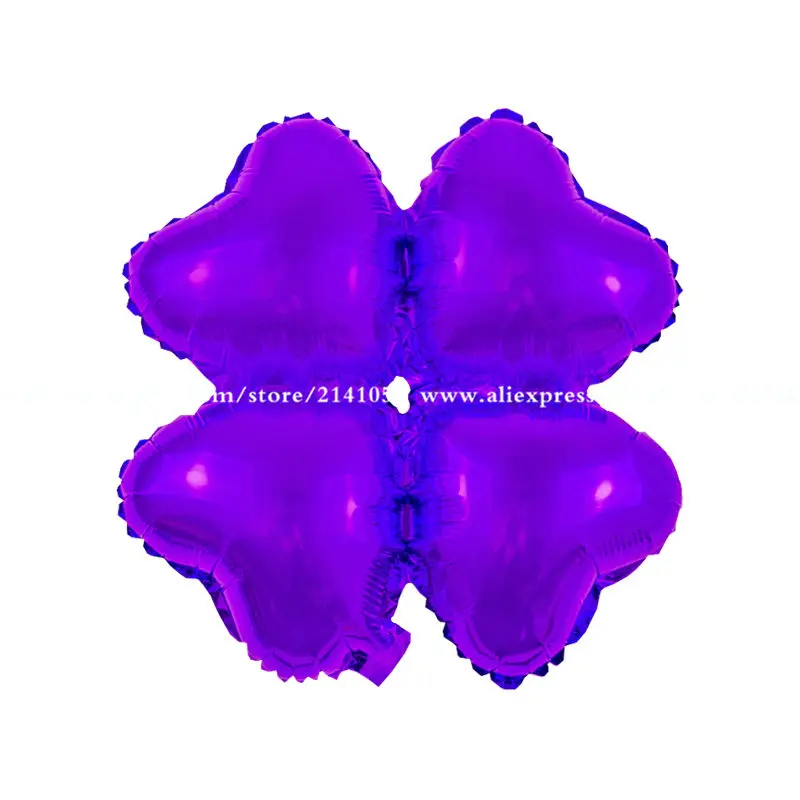 Воздушный шар из алюминиевой фольги 4 лепестка 18 дюймов 50 шт./лот конструктор в