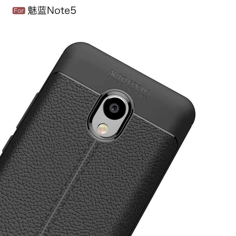 Mibioj Litchi Pattern Retro ShockProof Soft Silicon TPU Cover Case For Meizu M5 Note Phone Shell Shkin Capa Funda |