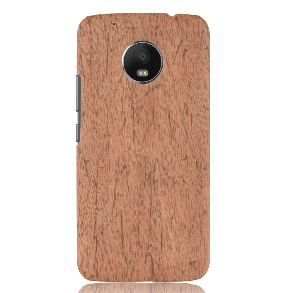 Для Motorola Moto G5 XT1685 XT1672 Чехол Жесткий PC + кожаный Ретро чехол для телефона с