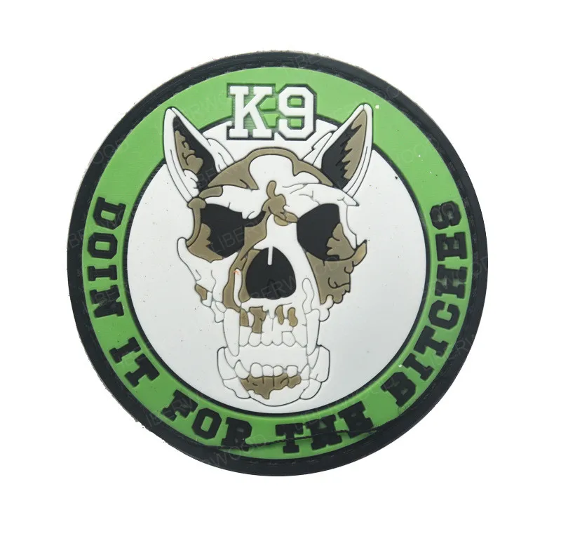Нашивка для собак с питанием от ракеты ПВХ нашивка k9 K-9 тактические нашивки в форме собак военный боевой нарукавник боевой значок армии для домашних животных жилет жгут