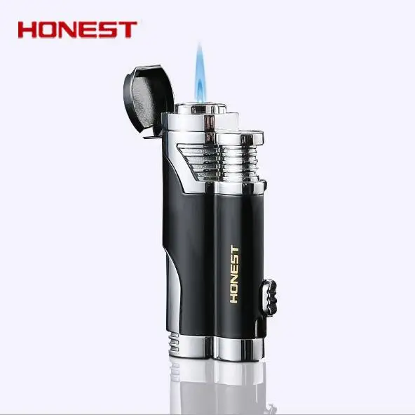 Двусторонняя ветровая Зажигалка Honest Jinhu 1 Высококачественная креативная