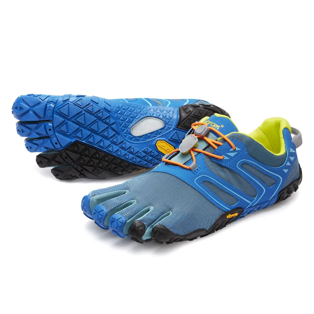 18M6902 Vibram Fivefingers, V-TRAIL, мужские кроссовки, беговые, Нескользящие, для бега, на открытом воздухе, пять пальцев, паркур, приключения, спортивная обувь - Цвет: 18M6902