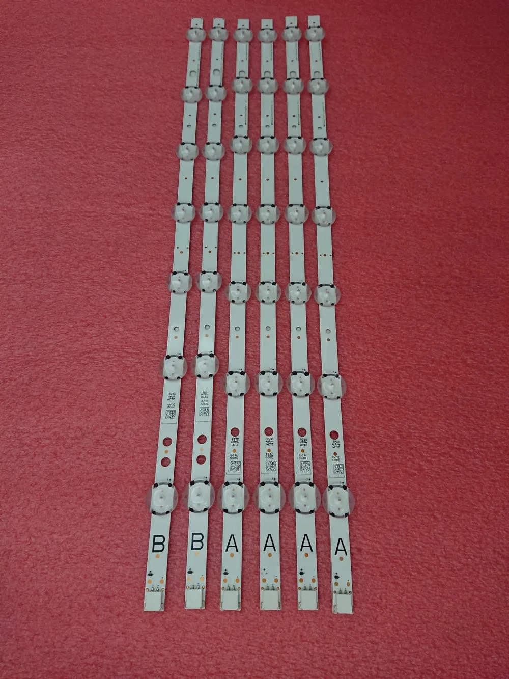 Новый оригинальный партиями по 5 комплектов = 30 шт. светодиодная подсветка полосы