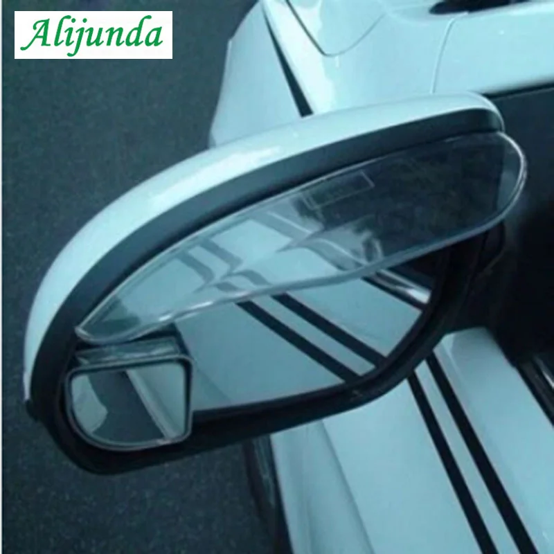 2 шт./компл. автомобиля зеркало заднего вида дождь брови щит Гибкая Защита ПВХ