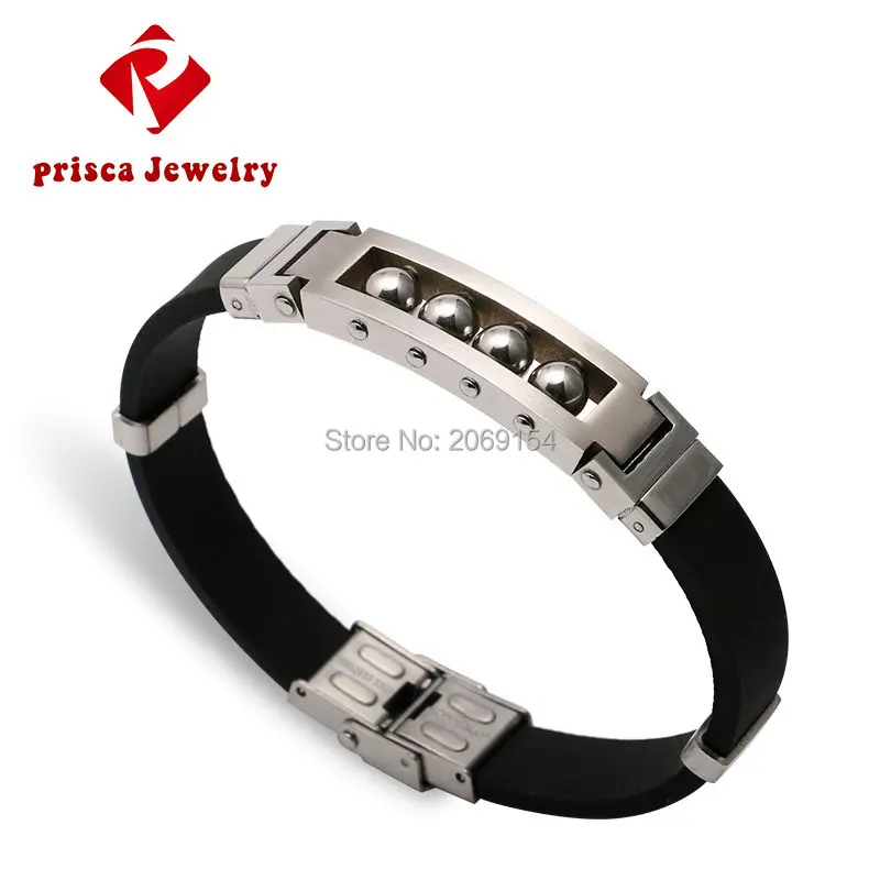 Браслеты из бисера нержавеющей стали два цвета бусины золота ювелирные изделия