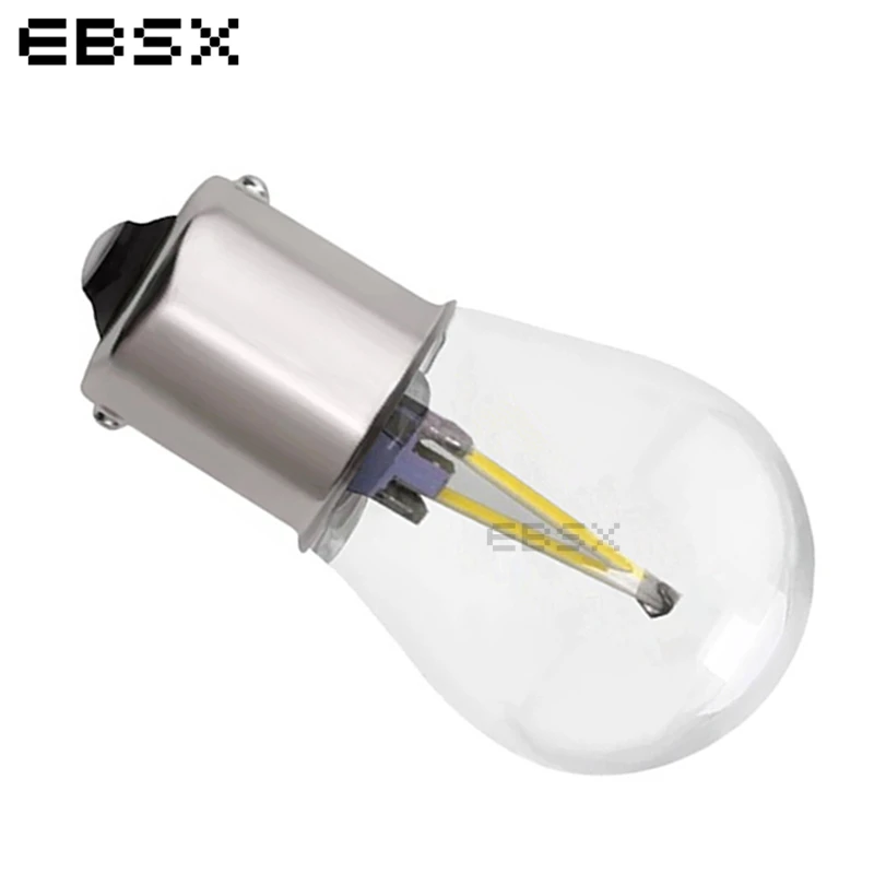 EBSX 30 шт. 1156 P21W BA15S PY21W 1157 BAY15D COB 48 автомобильный СВЕТОДИОД smd автомобильные лампочки