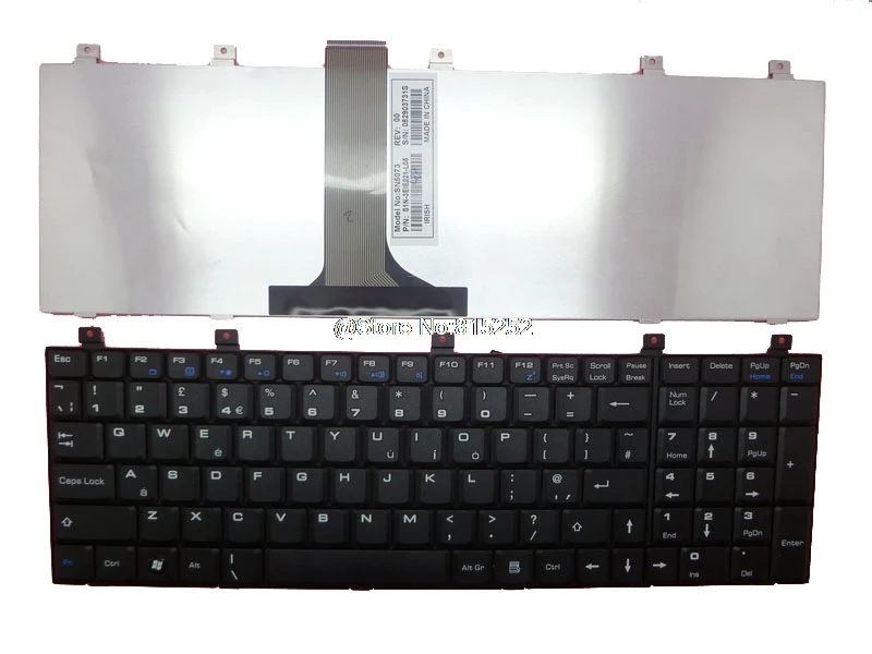 Клавиатура для ноутбука MSI EX600 CX600 защитный чехол мобильного телефона Турция