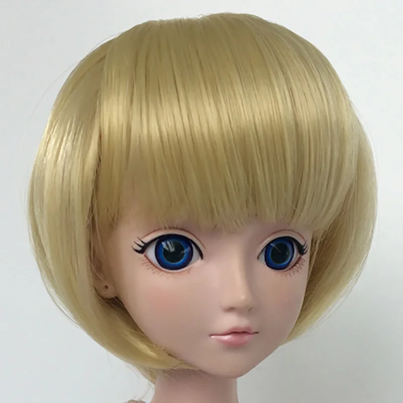 Cataleya унисекс bjd парик для 1/3 1/4 1/6 1/8 куклы волосы могут быть настроены в разные цвета короткие прямые волосы