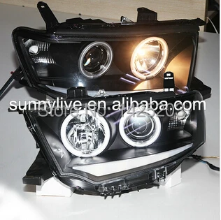 Mitsubishi Pajero Sport Montero Nativa Dakar Challenger светодио дный Ангел глаза фара фары 2013-2009 год SN |