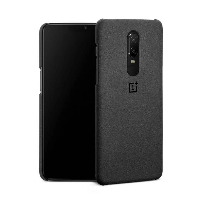 oneplus 6 Sandstone case 100% original official cover shell protective one plus coque oneplus6 funda six |