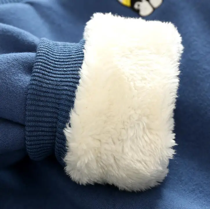 Детский теплый кашемировый свитшот с вышивкой на зиму | Детская одежда и обувь