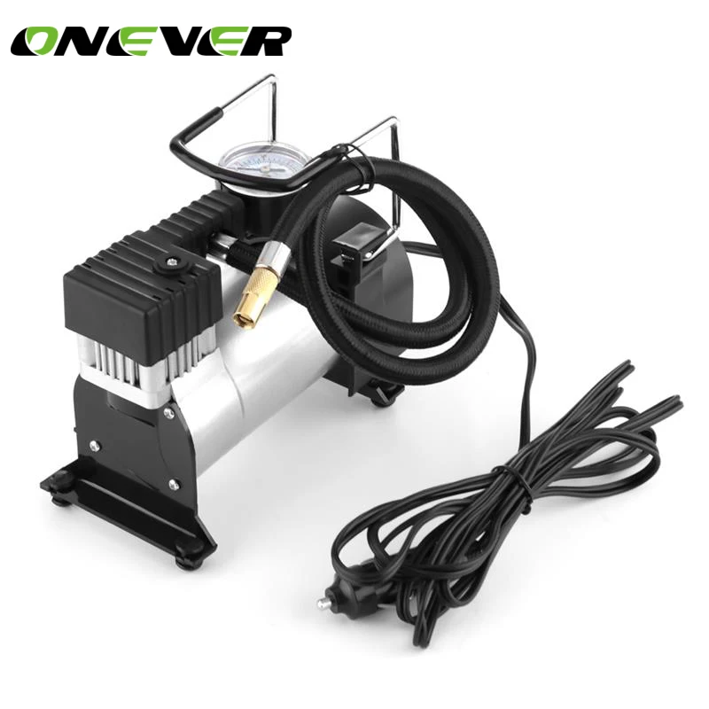 Автомобильный портативный Электрический воздушный компрессор Onever 12V