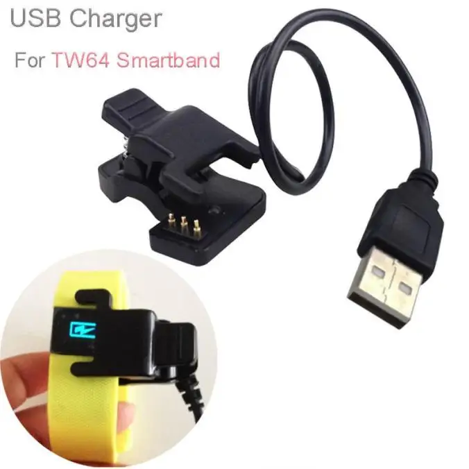 EPULA горячая Распродажа USB зарядный кабель для TW64 Smartband браслет зарядка TW07 зарядное