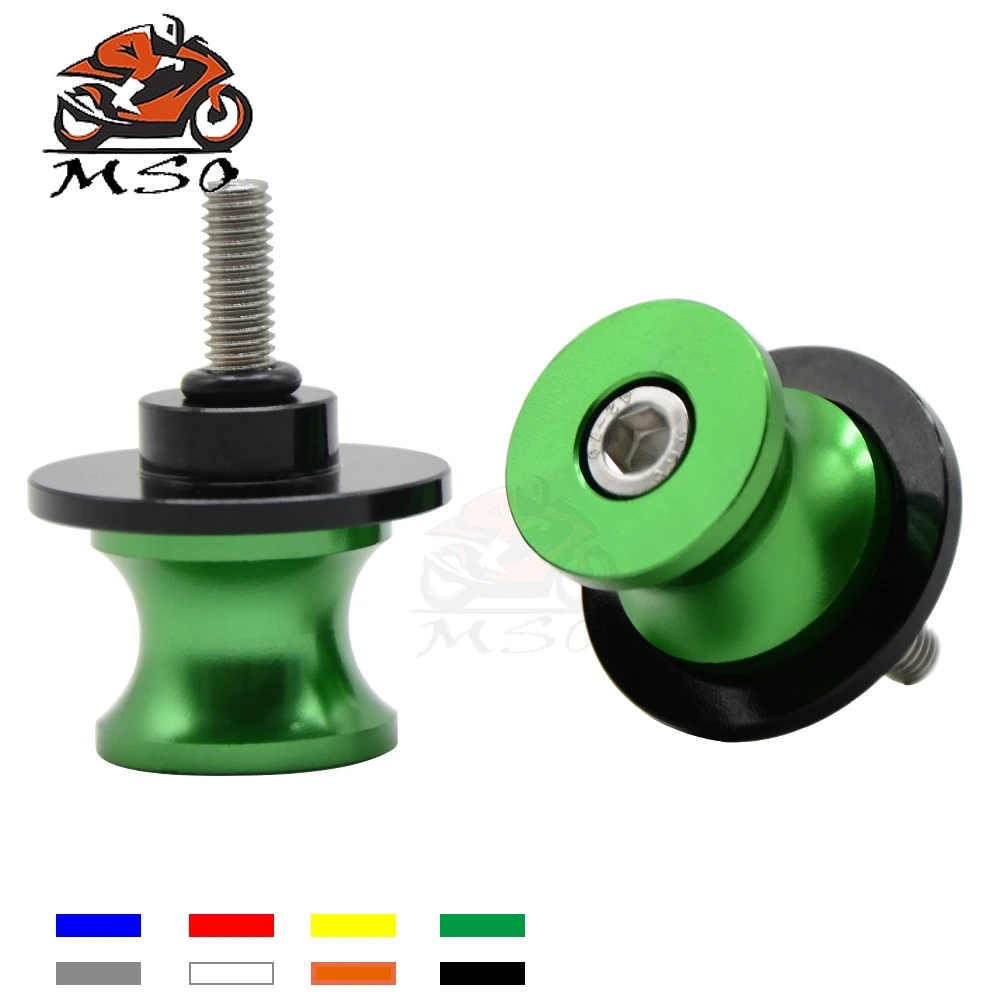 For Kawasaki NINJA400 M6 M8 M10 CNC Motorcycle Accessories Swingarm Sliders Spools Motorbike Stands Screws | Автомобили и