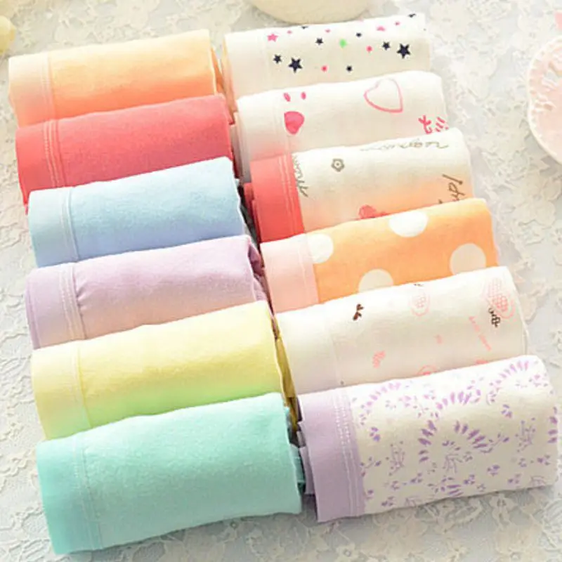 Женское нижнее белье из 2019 хлопка мягкие трусики розовые женские большого