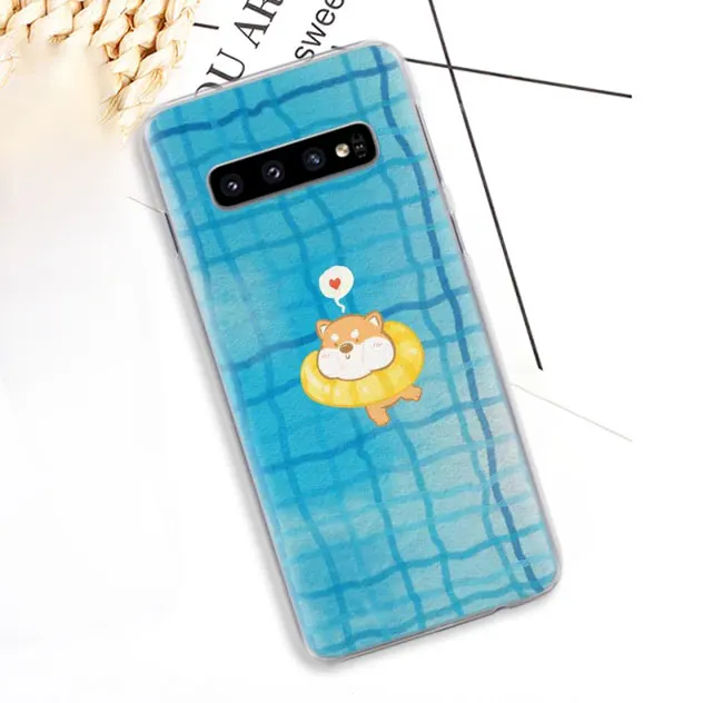 Чехол для телефона с изображением собаки корги Шиба ину s для samsung Galaxy S10e S10 Plus S8 S9 Plus S6 S7 Edge A40 A50 A70 M20 чехол - Цвет: 05