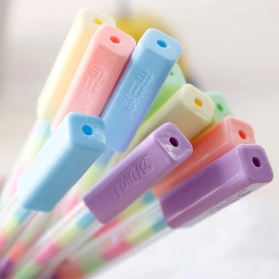 

25pcs Highlighter 6 color gradient Black cardboard use DIY photo album square 15.5cm long free shipping