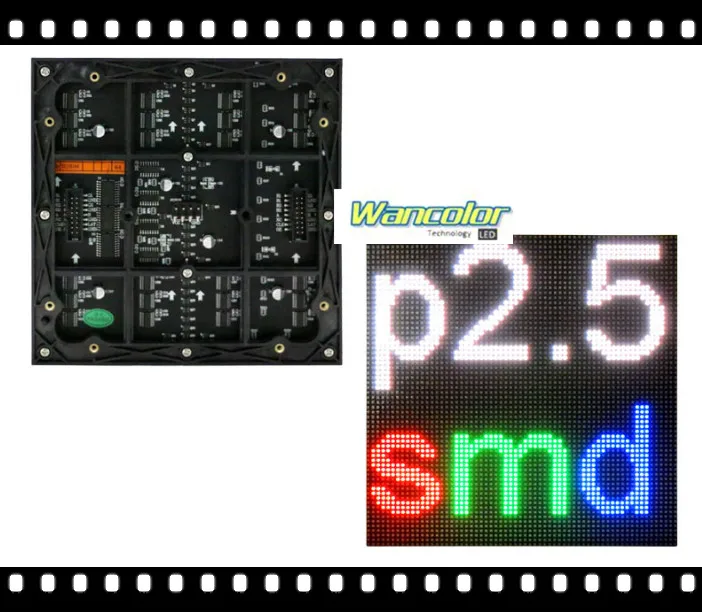 Заводская цена/P2.5 Крытый полноцветный RGB SMD светодиодный дисплей модуль/160 мм* 160 мм Модуль блока/Led дисплей доска