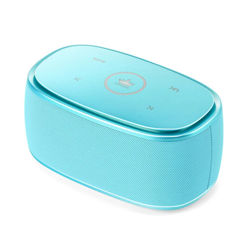 Blue Новинка Kingone K5, беспроводной Bluetooth динамик, TWS, супер бас, громкий динамик, сенсорная клавиша, сабвуфер, без рук, Bluetooth 4,2, TF карта, AUX - Цвет: Blue