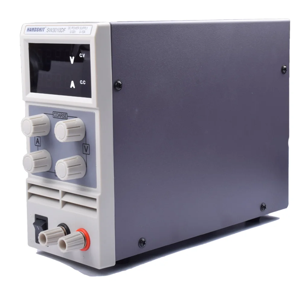 Мини цифровой регулятор постоянного тока Регулируемый Питание SW3010DF 30V 10A 110V 220V