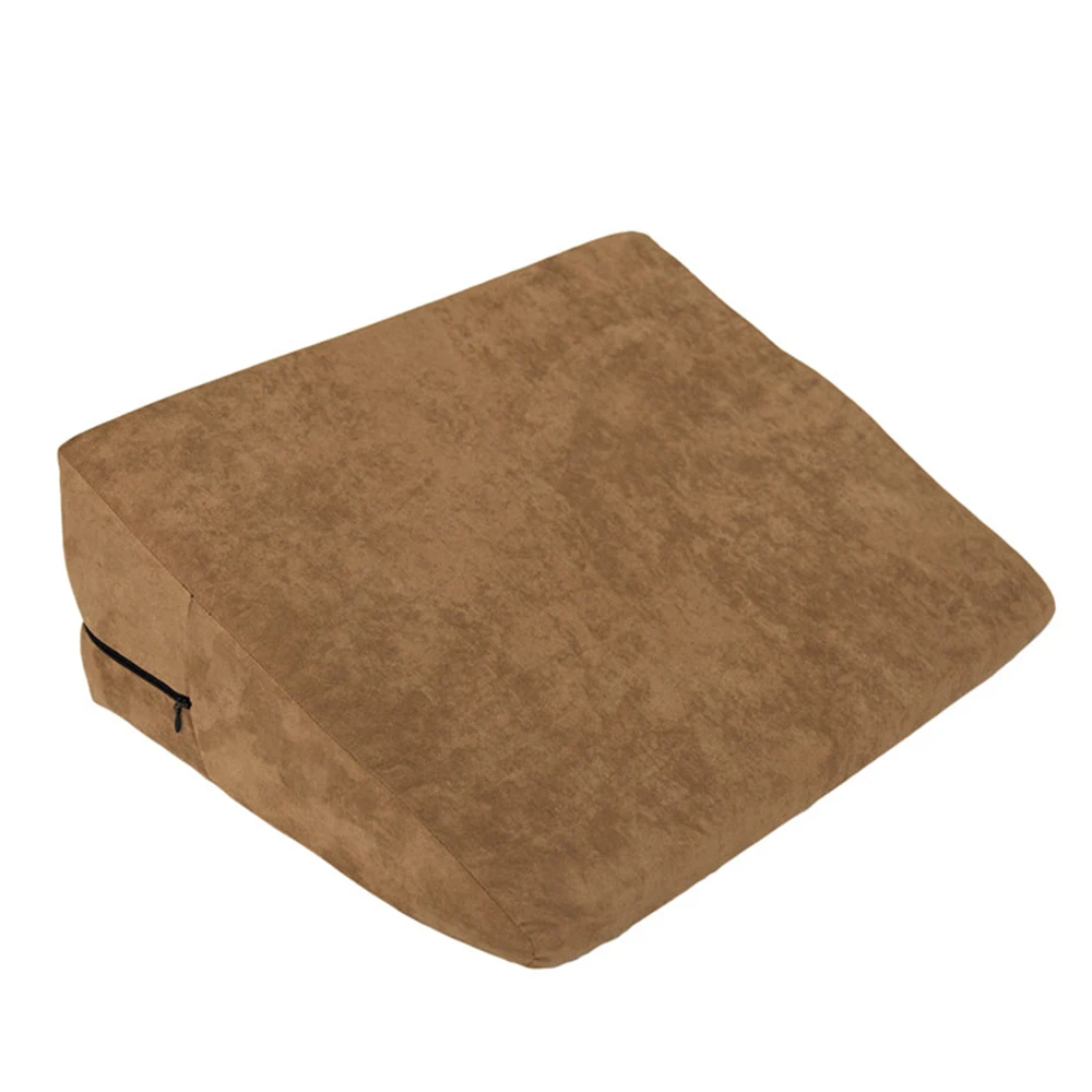 Подушка на танкетке для секса и сна поддерживающая треугольная подушка из