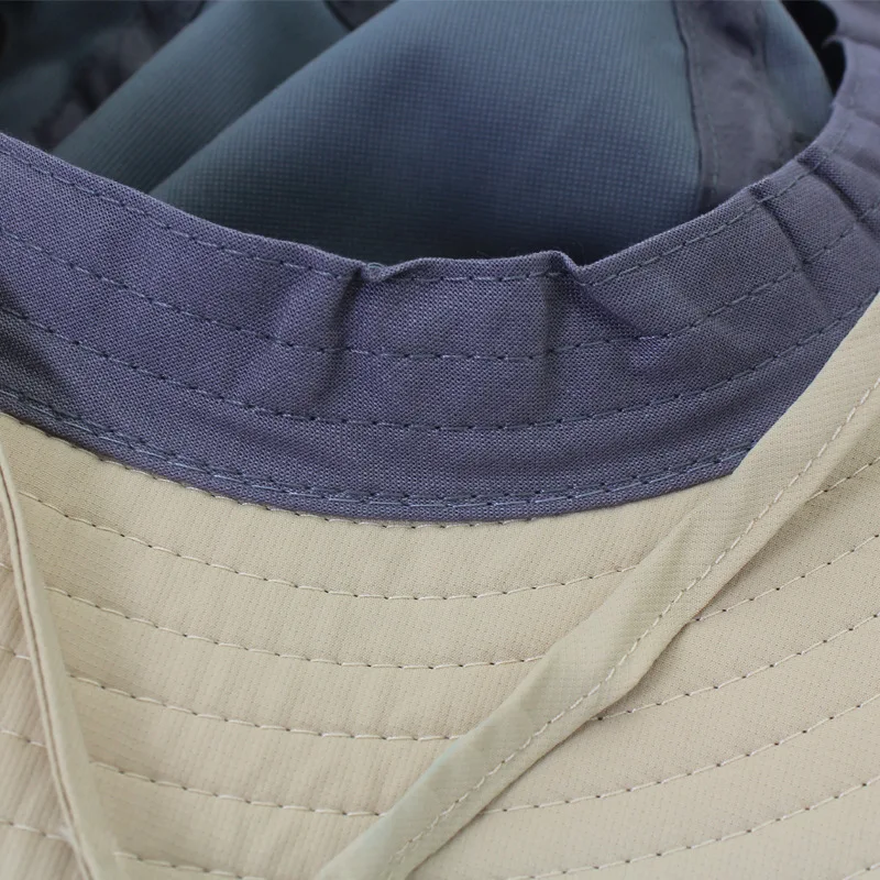 Панама с широкими полями для мужчин и женщин водонепроницаемая уличная шляпа