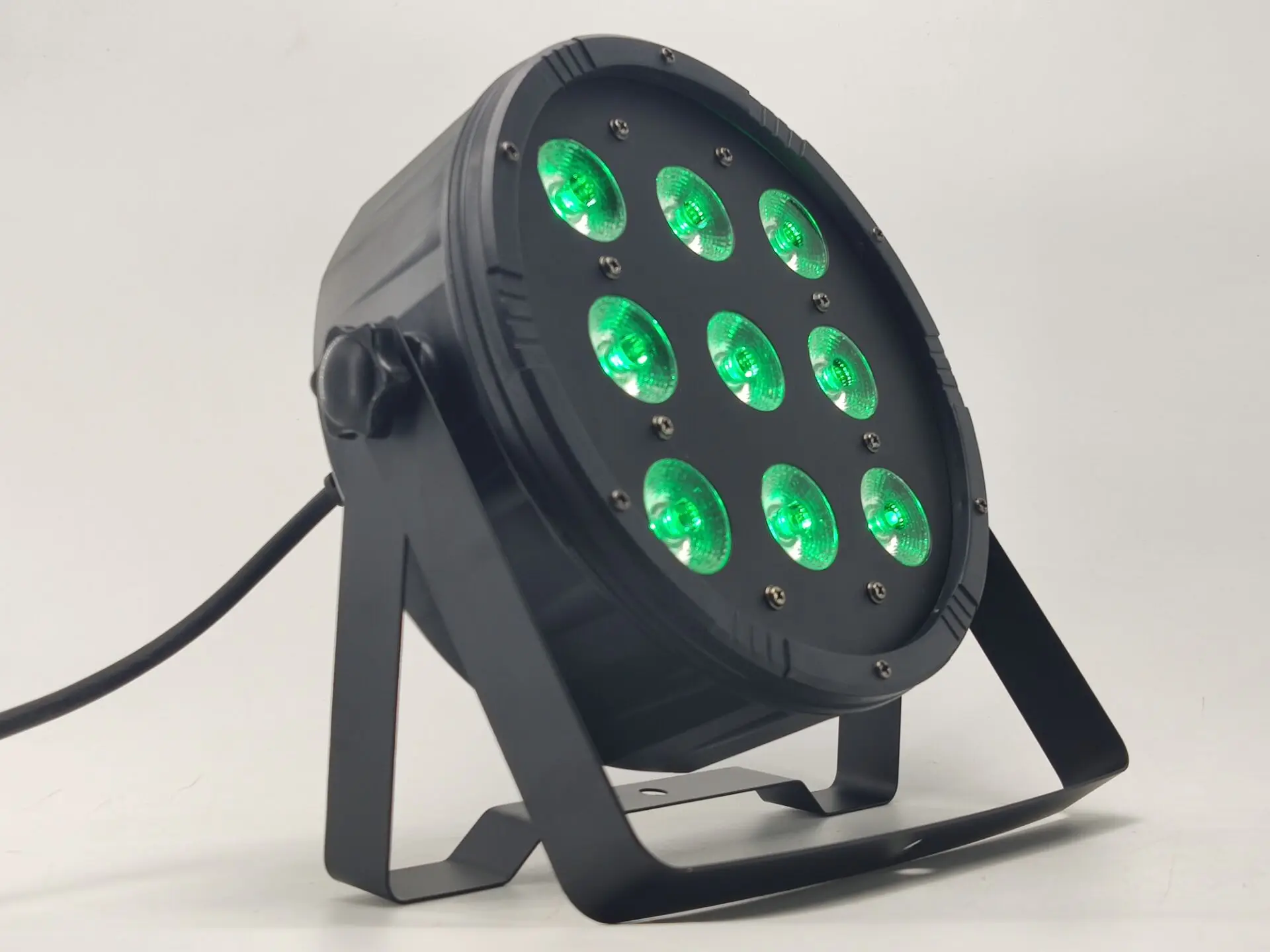 8 шт./9X12W RGBW LED PAR свет + кейс для полета DMX512 управление диско профессиональная сцена