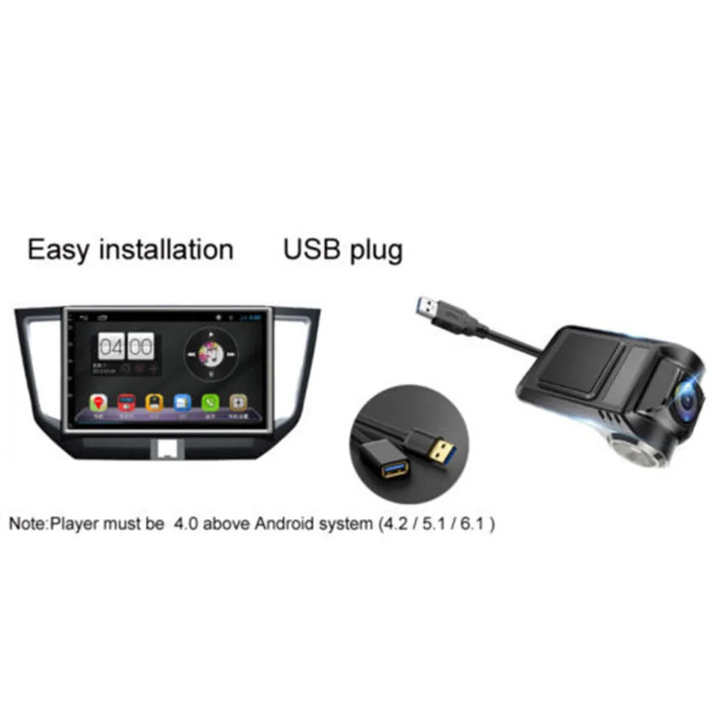 Arival USB автомобильный видеорегистратор для вождения камера HD 1080P ночная версия 170 широкоугольная dashcam двойная Автомобильная задняя камера обзор wifi