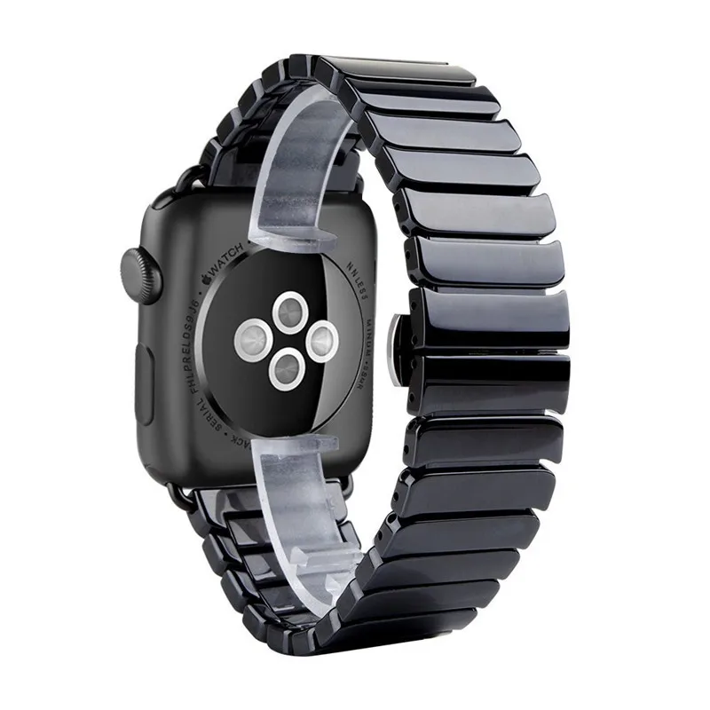 EIMO керамический ремешок для apple Watch band 5 4 44 мм 40 мм iwatch ремешок 3 2 1 42 мм 38 мм Бабочка apple watch pulseira аксессуары