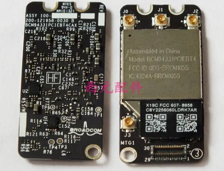 BCM94331PCIEBT4CAX Bluetooth 4 0/WiFi Беспроводная Карта Аэропорта для MacBook Pro 13 3 &quotMD101LL/A A1278 A1286 A1297