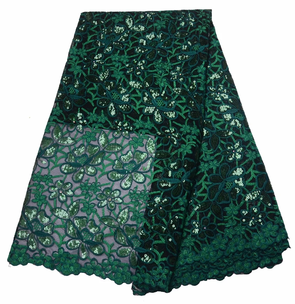 Новые и красивые африканские кружевные ткани из органзы ручной работы двойные