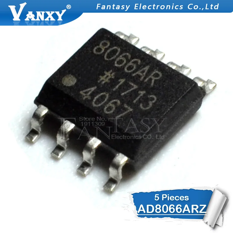 5 шт. AD8066ARZ SOP8 AD8066 SOP 8066AR лапками углублением SOP-8 AD8066AR AD8066A SMD