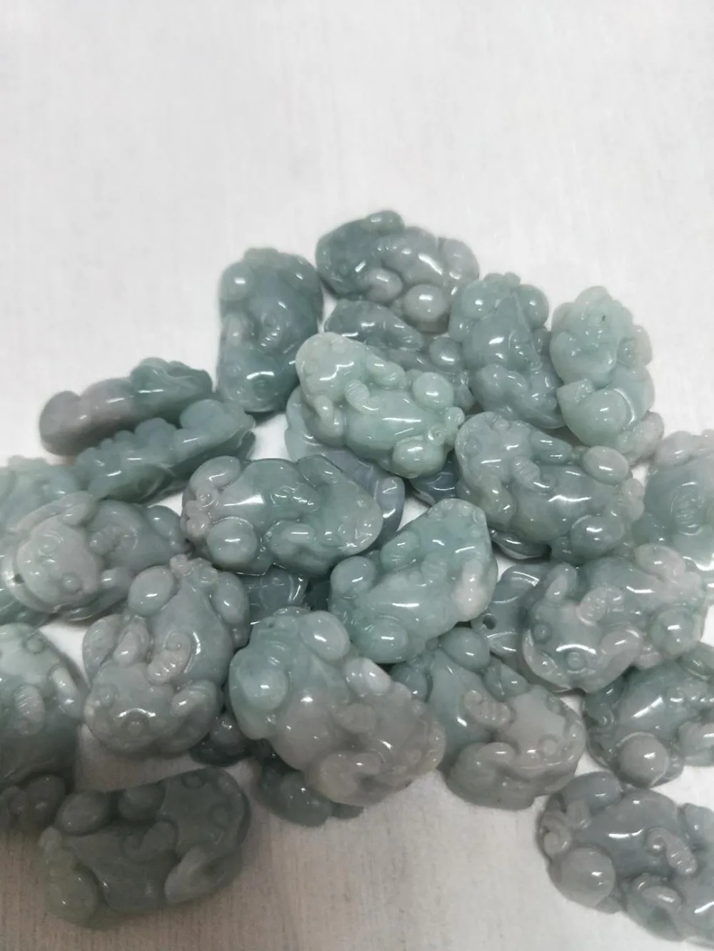 Аксессуары сделай сам из натурального ядеита енота | Бусины